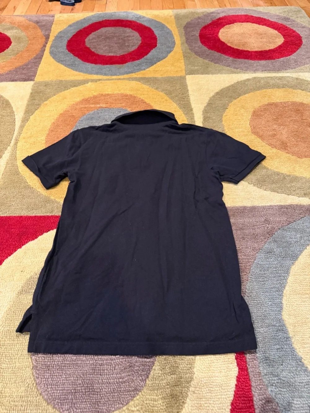 The Children’s Place Boys Black Short Sleeve Polo Shirt Youth Kids Boys Size XL